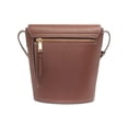 thumbnail image 2 of CALVIN KLEIN Brown Faux Leather Bucket Bag, 2 of 5