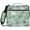Mint Green Unicorns and Trees, variant on Zipper Binder with Shoulder Strap 2 inch 3 Ring Waterproof File Folder Organizer Bag 500 Sheet Light Sky-blue Marine Life