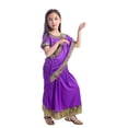 thumbnail image 6 of Mercatoo I𝐧dian Girls 𝙱ollywood Princess Masquerade Performance Dress P𝐚rty Stage Charming F𝐚𝐧cy Dress Up for Little Girls, 6 of 9
