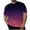 #01Hot Pink, variant on Men's Graphic Crewneck Tshirt Plus Size Short Sleeve Gradient Color Casual Big and Tall Tees Blue 4XL