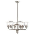 thumbnail image 3 of Livex Lighting - Lawrenceville - 6 Light Chandelier in Coastal Style - 26.25, 3 of 6