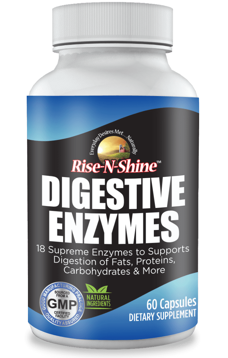 Digestive Enzymes Dietary Supplement Capsules, 60 count