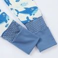 thumbnail image 4 of WIBACKER Pajamas for Baby Boys, Viscose from Bamboo, Snug Baby Sleeper, Newborn PJs, 2-Way Zipper, 4 of 9