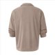 thumbnail image 4 of Camisas de Punto para Hombre, Camisas Casuales de Larga, Camisas Clásicas con Botones, Camisas de Golf Caqui L, 4 of 5