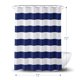 thumbnail image 5 of Cortina de ducha AmazerBath azul marino 180 x 180 cm con 2 piedras, 5 of 6