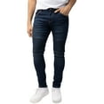 thumbnail image 3 of RAW X Mens Skinny Fit Moto Jeans, Indigo, 30X30, 3 of 7