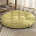 thumbnail image 2 of Btomtd Round Chair Cushion in Solid Color with Thickened Filling, Seat Pads for Kitchen Dining Chairs, Patio Seat Cushion for Indoor and Outdoor Use, Size 17", Green, 2 of 6