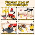 thumbnail image 5 of Train Set, 68 PCS Wooden Train Set for Kids, Train Toys for Toddlers, Construction Toys Train with Train Tracks for Kids 2 3 4 5+ Years Old, Great Gift for Boys Girls - Compatible with Other Brands, 5 of 9