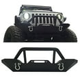 thumbnail image 2 of Ikon Motorsports Bull Bar Grille Guard - Fits 07-17 Jeep Wrangler Bull Bar, 2 of 7