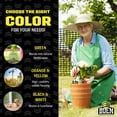 thumbnail image 3 of BOEN 4' x 50' Black Plastic Mesh Snow Fence Safety Barrier for Garden, Deer and Pets, 3 of 5