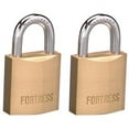 thumbnail image 1 of MASTER LOCK 1820T 3/4" Master Lock Fortress Series Solid Brass Padlock, 1 of 1