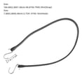 thumbnail image 2 of FENGGUIQU Heavy Duty Black Rubber Bungee Cord with Dual Metal Hooks, Strong Elastic 42 Inch for Secure Luggage and Outdoor Use, 2 of 8