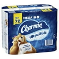 Charmin Ultra Soft Toilet Paper, 18 Mega Rolls