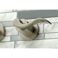 thumbnail image 4 of Kingston Brass KS8058DFL NuWave Two-Handle Wall Mount Roman Tub Faucet, Brushed Nickel, 4 of 7
