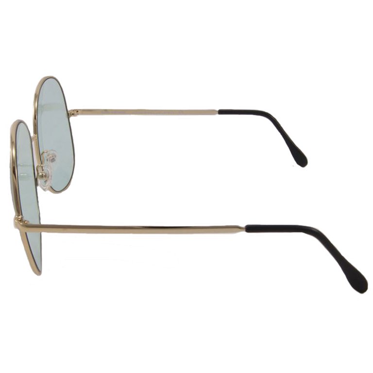 Bob Sdrunk GOLD Milly-102V Light Green Lens Sunglasses  display picture 2