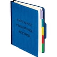 thumbnail image 2 of Tops Business Forms Vertical Style Personnel Folders, 1/3-cut Tabs, Center Position, Letter Size, Blue, 2 of 3