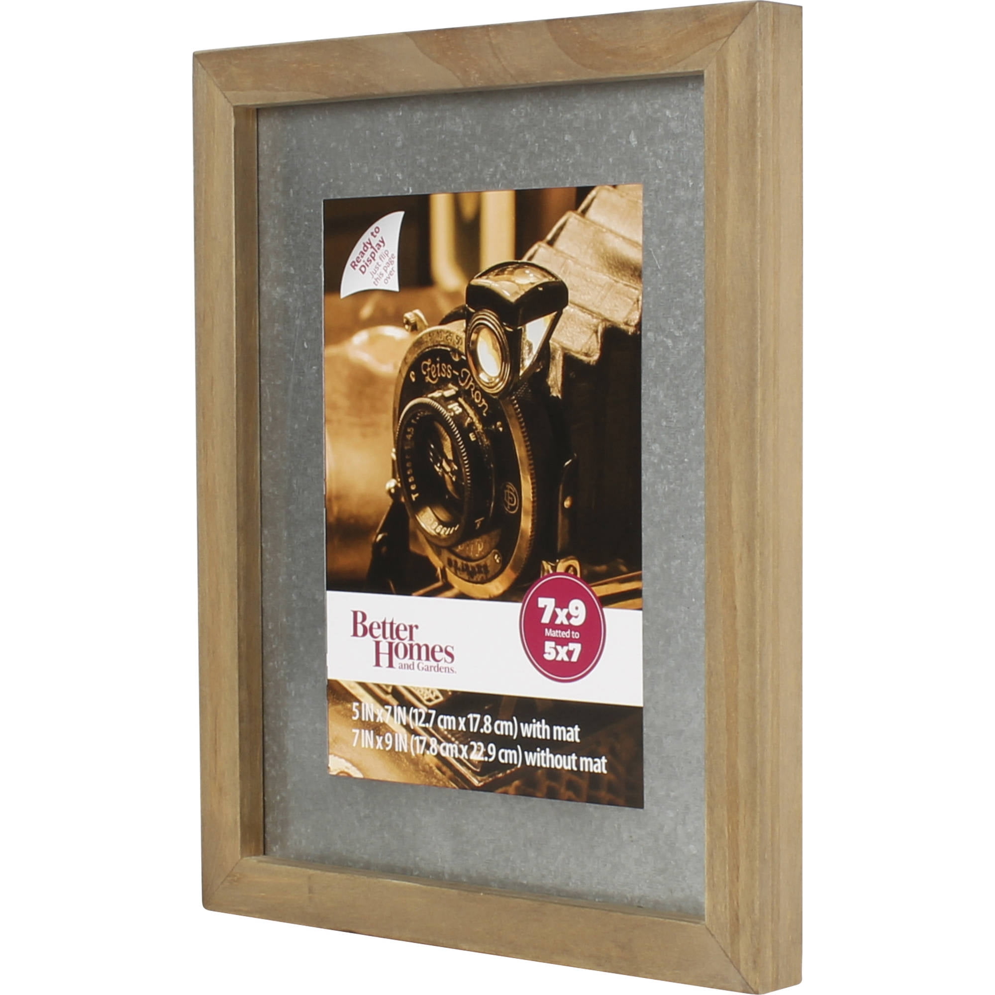 Better Homes Gardens 7 X 9 Rustic Matted To 5 Galvanized 7 X 9 Rustic Matted