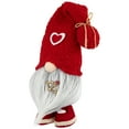 thumbnail image 3 of Northlight Valentine's Day Gnome Figurine with Bow and Arrow - 19.5" - Red, 3 of 5