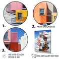 thumbnail image 3 of Designart "Geometric High-Rise In De Stijl Manner" Clouds Floater Framed Wall Art Prints, 3 of 5