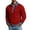 Red_03, variant on Mens Long Sleeve Polo Shirts Lapel Collar Button Pullover Color Block Denim Patchwork Lightweight Trendy Daily Casual Shirt Khaki XXL