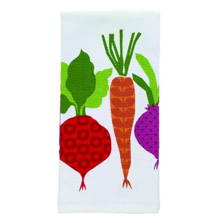 6 Pc, T-Fal Multicolored Cotton Veggies Kitchen Towel 1 Pk