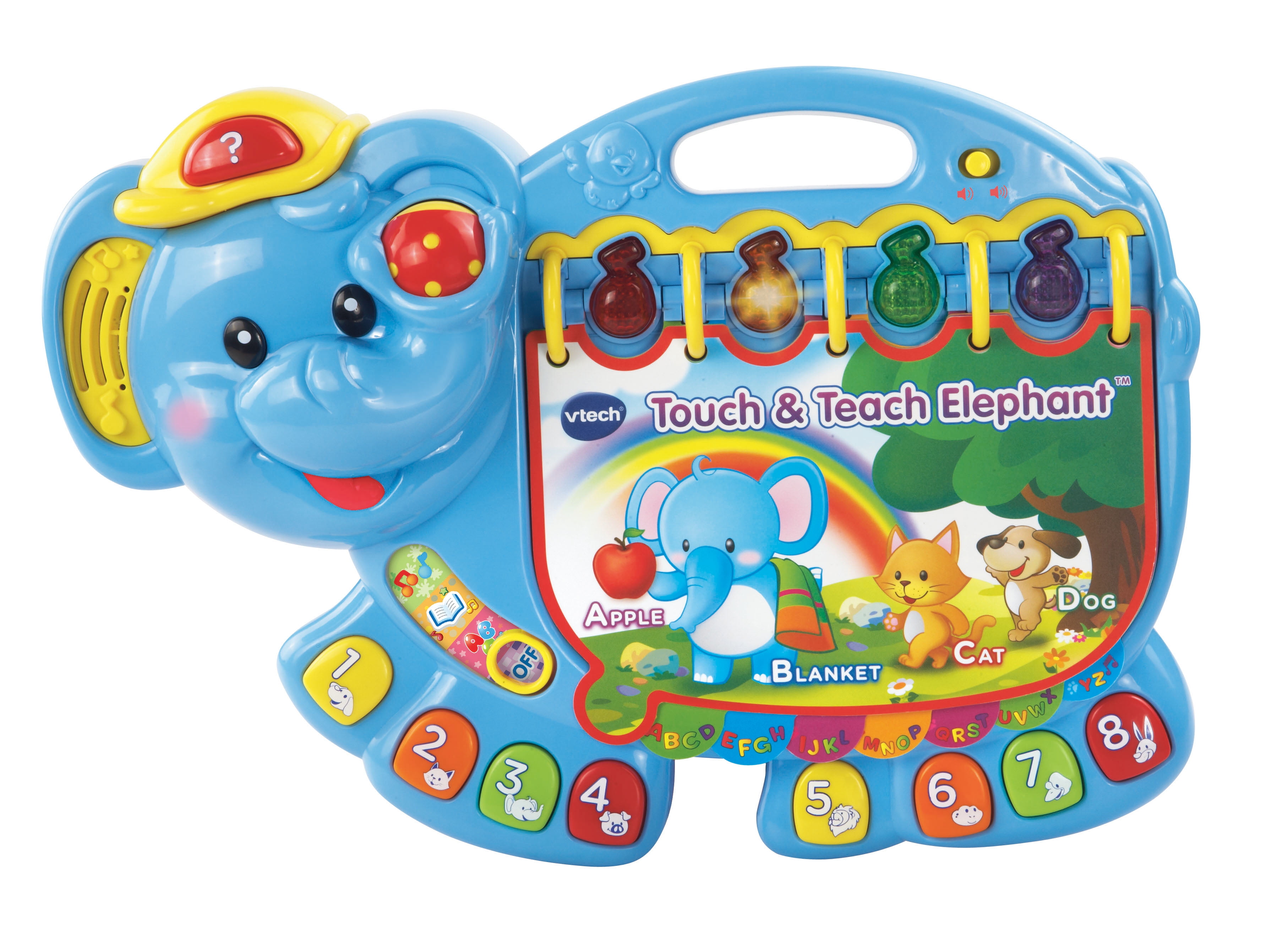 VTech, Touch and Teach Elephant, ABC Toy for Toddlers