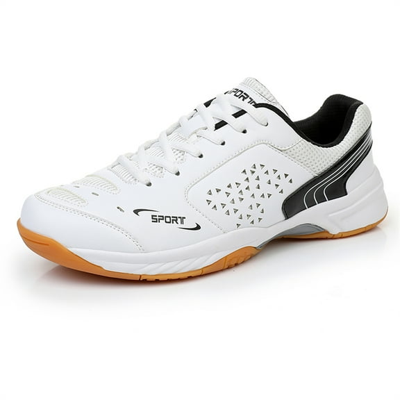 YOURDIARY Badminton Shoes Womens Mens Athletic Shoes Lightweight Breathable Non-Slip Sneakers