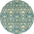 thumbnail image 1 of Ahgly Company Indoor Round Abstract Tan Brown Abstract Area Rugs, 3' Round, 1 of 6