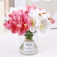 thumbnail image 7 of 12PCS Orchid Stems Artificial Flowers Real Touch Latex Faux Flowers Bunches for Wedding Bouquet Centerpieces Decoration, 7 of 7