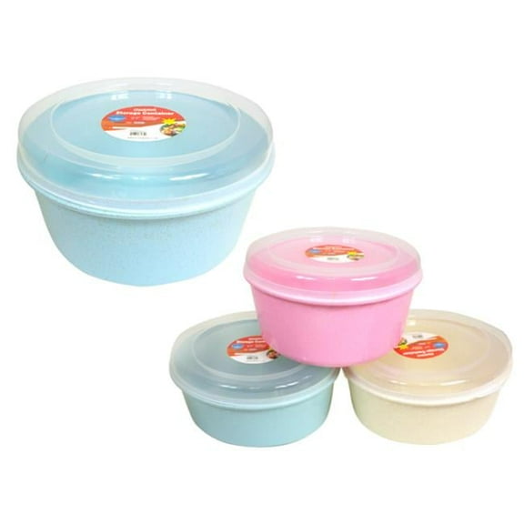 Family Maid 88234D 25 in. dia. Round Food Storage Container, Assorted Color - Pack of 60