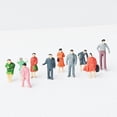 thumbnail image 3 of tredstone Hand Painted Figures Assorted Poses Sand Table Tiny Scenery Decorative 20pcs 50th, 3 of 9