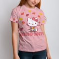 thumbnail image 5 of Hello Kitty T-Shirt for Boys Girls, Unisex Novelty Short Sleeve Tee, Casual Crew Neck Tops, 4-16 Y, 5 of 8