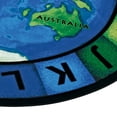 thumbnail image 2 of Carpets for Kids 4106 Printed Circletime Around The World Kids Rug Size: Oval 69" x 95",Multicolored, 2 of 3