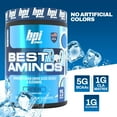 thumbnail image 3 of BPI Sports Best Aminos - BCAA Powder Post Workout & Glutamine Recovery Drink with Branched Chain Amino Acids for Hydration & Recovery, for Men & Women - Arctic Ice - 25 Servings, 3 of 7