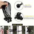 thumbnail image 2 of MesaSe 25pcs Outdoor Tent Bundle High Elastic Rope Plastic Ball Tie Trampoline Luggage Bundle Elastic Rope Tie Ball, 2 of 5