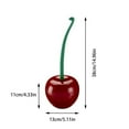 thumbnail image 3 of Nksudet Cleaning Brush Cherry Shaped Toilet Brush Cherry Toilet Brush Toilet Brush And Holder Creative Toilet Brush With Holder And Long Handled Bathroom Cleaning Tool, 3 of 8