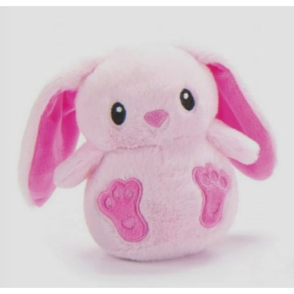 The Petting Zoo Spring Hatchinz Bunny Stuffed Animal Plushie, Easter Gifts for Kids, Pink Bunny Rabbit Plush Toy, 4 inches