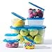 thumbnail image 3 of MR. LID Premium Attached Food Storage Containers, Permanently Attached Plastic Lid, Never Lose & Space Saving Organization (10), 3 of 4