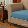 thumbnail image 4 of Subrtex Stretch Fabric Jacquard and Polyester Sofa Seat Cushion Slipcover, Denim Blue, 4 of 7