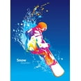 thumbnail image 2 of Colorful Figure Young Man Wall Mural by Wallmonkeys Peel and Stick Graphic (18 in H x 13 in W) WM248662, 2 of 4