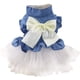 thumbnail image 2 of Vestido para perro, suéter de invierno para perro, falda vaquera para cachorro, vestido de princesa para perro, ropa para mascotas, talla M, 2 of 5