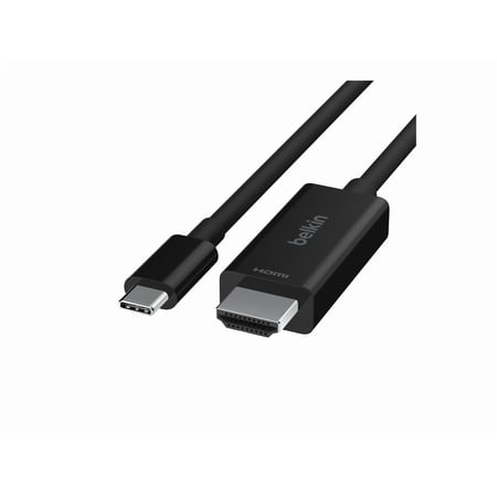 BELKIN USB-C ⇔ HDMI ケーブル [映像 /2.0m /8K]   AVC012bt2MBK ［USB-C ⇔ HDMI /8K］