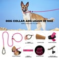 thumbnail image 2 of lynxking Slip Lead Dog Leash Reflective, Heavy Duty Comfortable Strong Rope for Large Medium Small Dogs No Pull Pet Training, 2 of 7