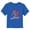 Royal Blue, variant on Toddler's Lilo & Stitch Unstoppable Funny Stitch Graphic Tee Light Pink 3T