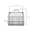thumbnail image 4 of Single Pocket Metal Wall File Holder with Handle, 4 of 5
