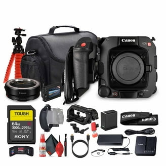 Canon EOS C70 Cinema Camera Kit w/ 128GB SD Card, HDMI, Case
