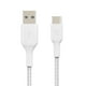 thumbnail image 1 of Cable Trenzado USB-C a USB-A Belkin 2M Blanco, 1 of 6