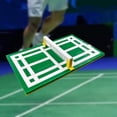 thumbnail image 2 of GROWTH TANK Badminton Court Model Material Package 3D Badminton Court Miniature for Gift, 2 of 9