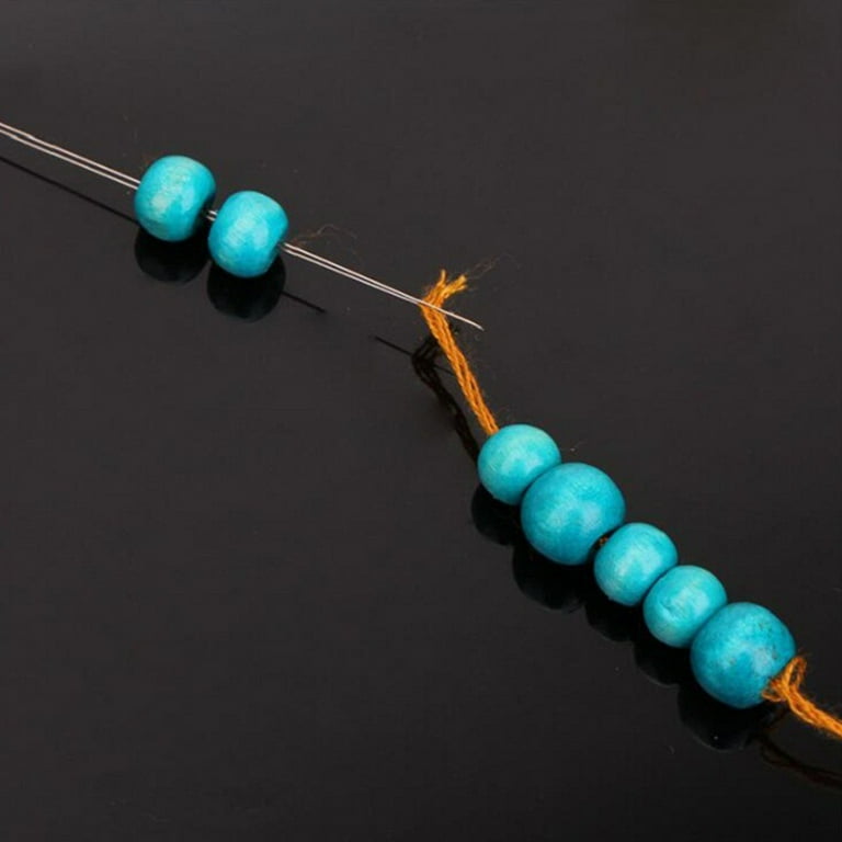 VILLCASE Metal Hook Needle Set - 3 Needles For Embroidery Beading Crochet