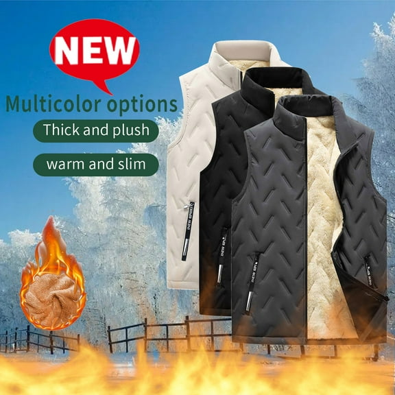 SMihono Stylish Women's Casual Warm And Windproof Collar Short Hooded Down Cotton Large Size Sleeveless Outwear Vest Jackets for Ladies Black 8